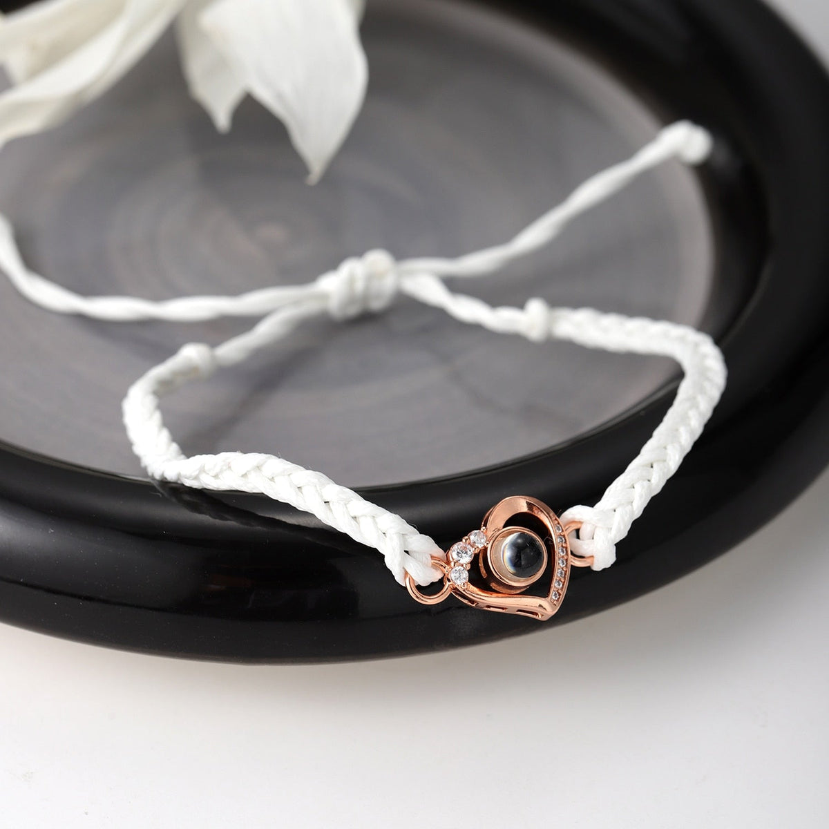 Pulseira Personalizada com Foto Amor Para Sempre - Bellorie