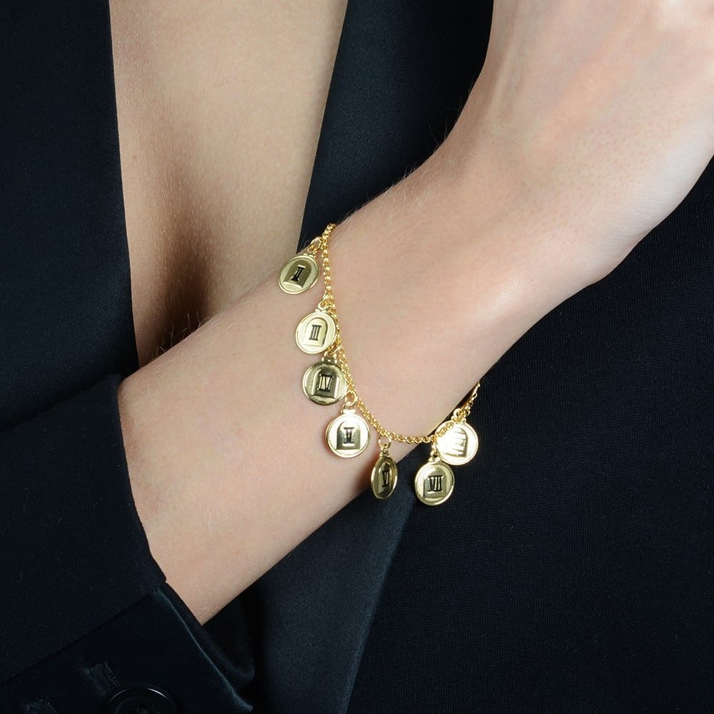 Pulseira em Ouro 24K 10 Mandamentos – Bellorie