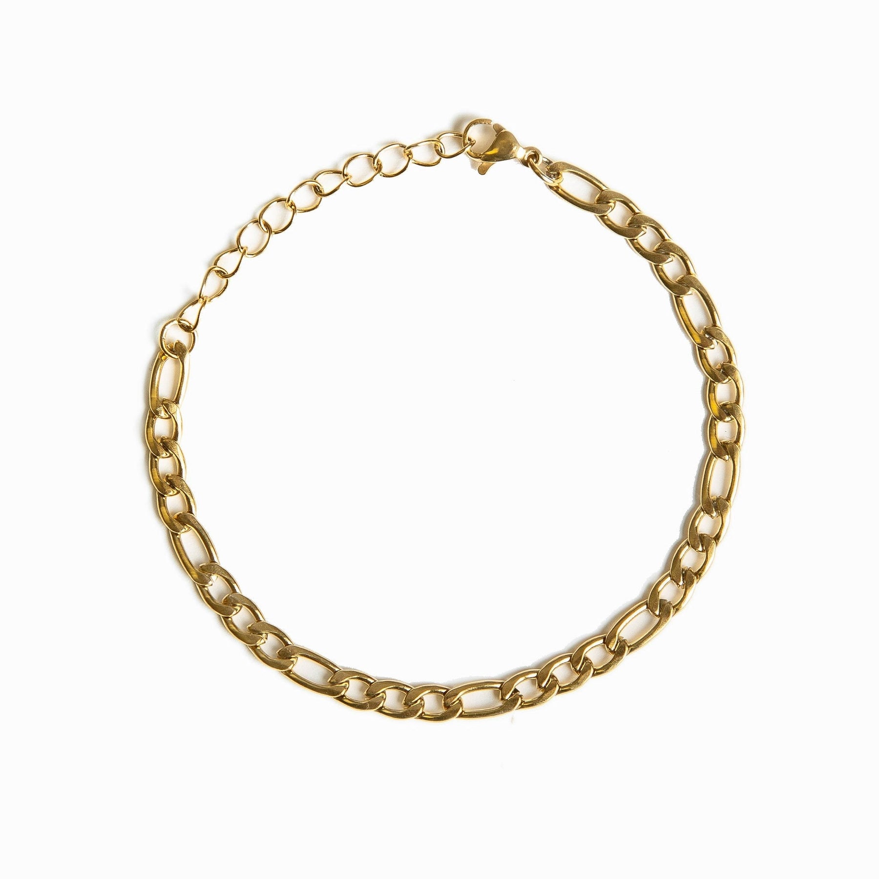 Pulseira em Elos Banhado a Ouro 18k | BELLORIE