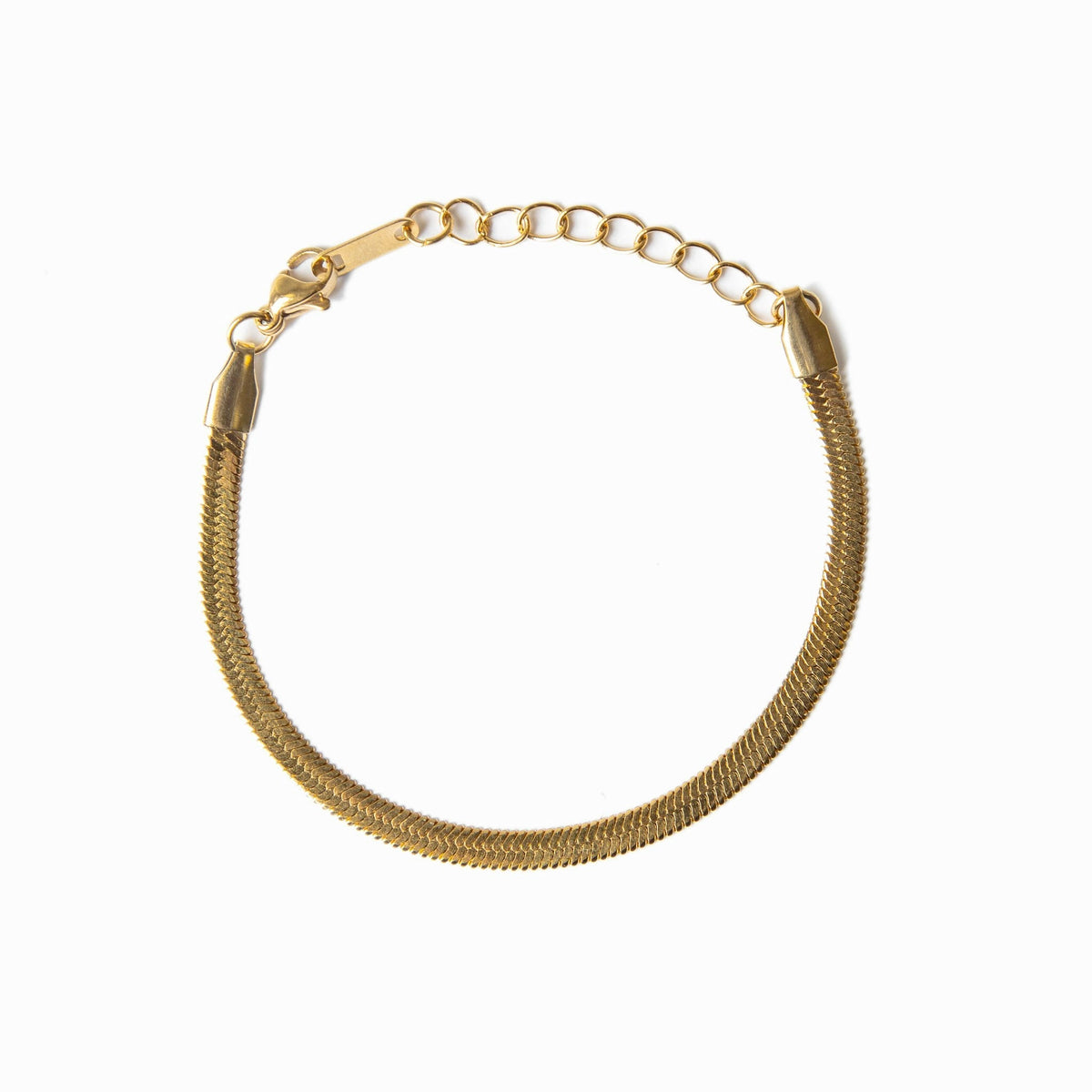Pulseira de Malha Banhado a Ouro 18k Bellorie