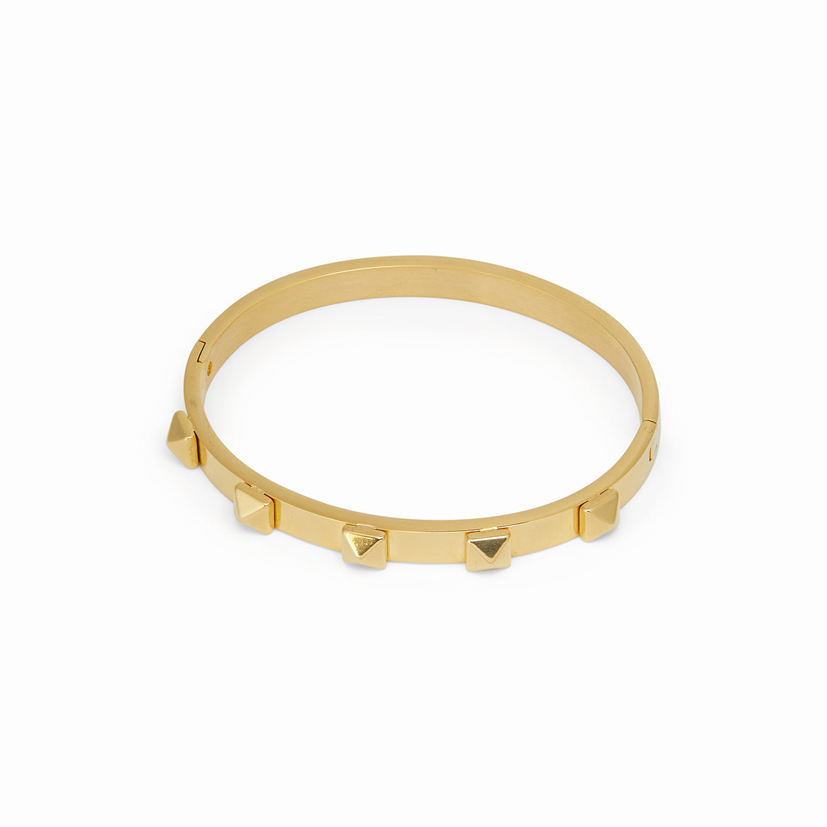 Bracelete com Pinos Banhado a Ouro 18K | BELLORIE