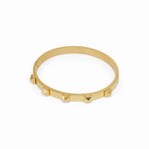 Bracelete com Pinos Banhado a Ouro 18K | BELLORIE