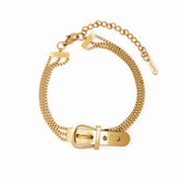 Pulseira de Fivela Banhado a Ouro 18k | BELLORIE