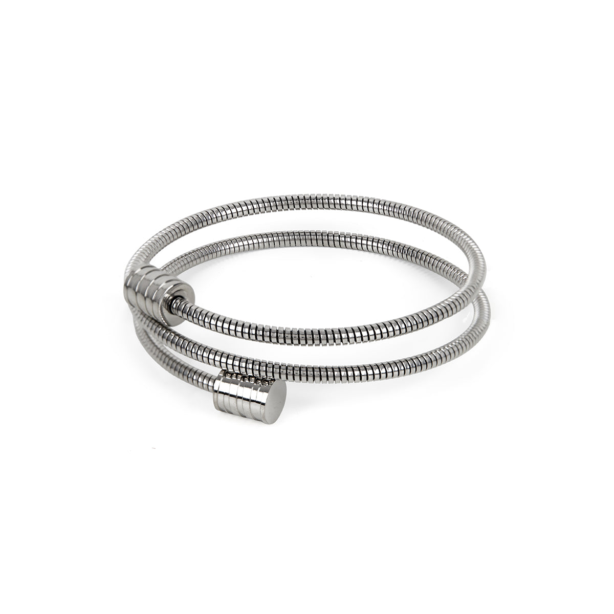 Bracelete Espiral Prata | BELLORIE