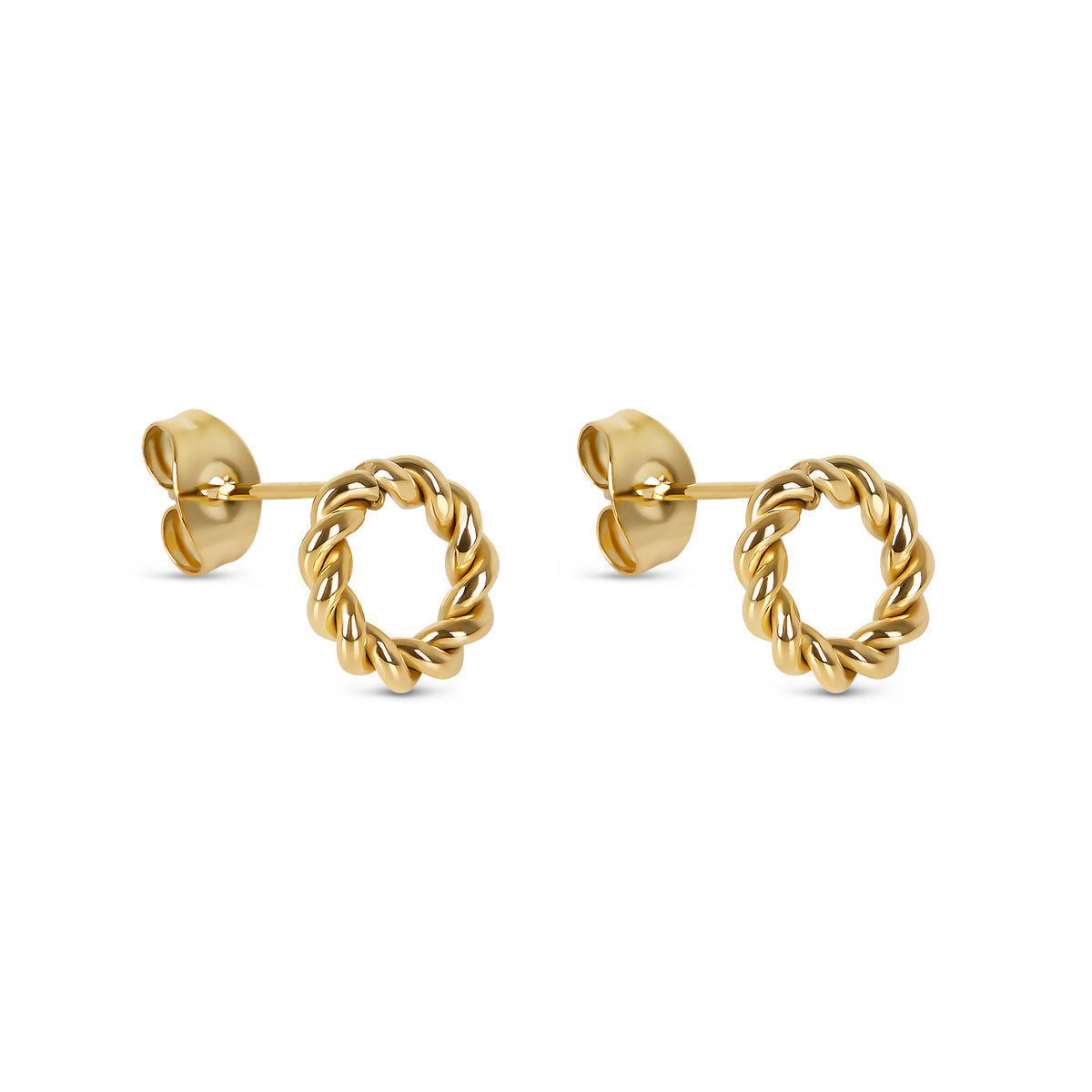 Brincos Rope Banhado a Ouro 18k | BELLORIE