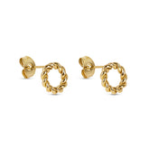 Brincos Rope Banhado a Ouro 18k | BELLORIE