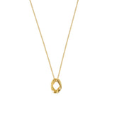 Colar com Pingente Irregular Banhado a Ouro 18K | BELLORIE
