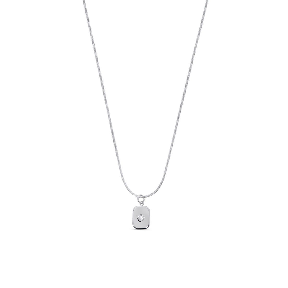 Colar Pingente Medalha com Zircônia | BELLORIE