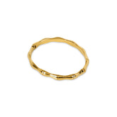 Bracelete Bambu Banhado a Ouro 18k | BELLORIE