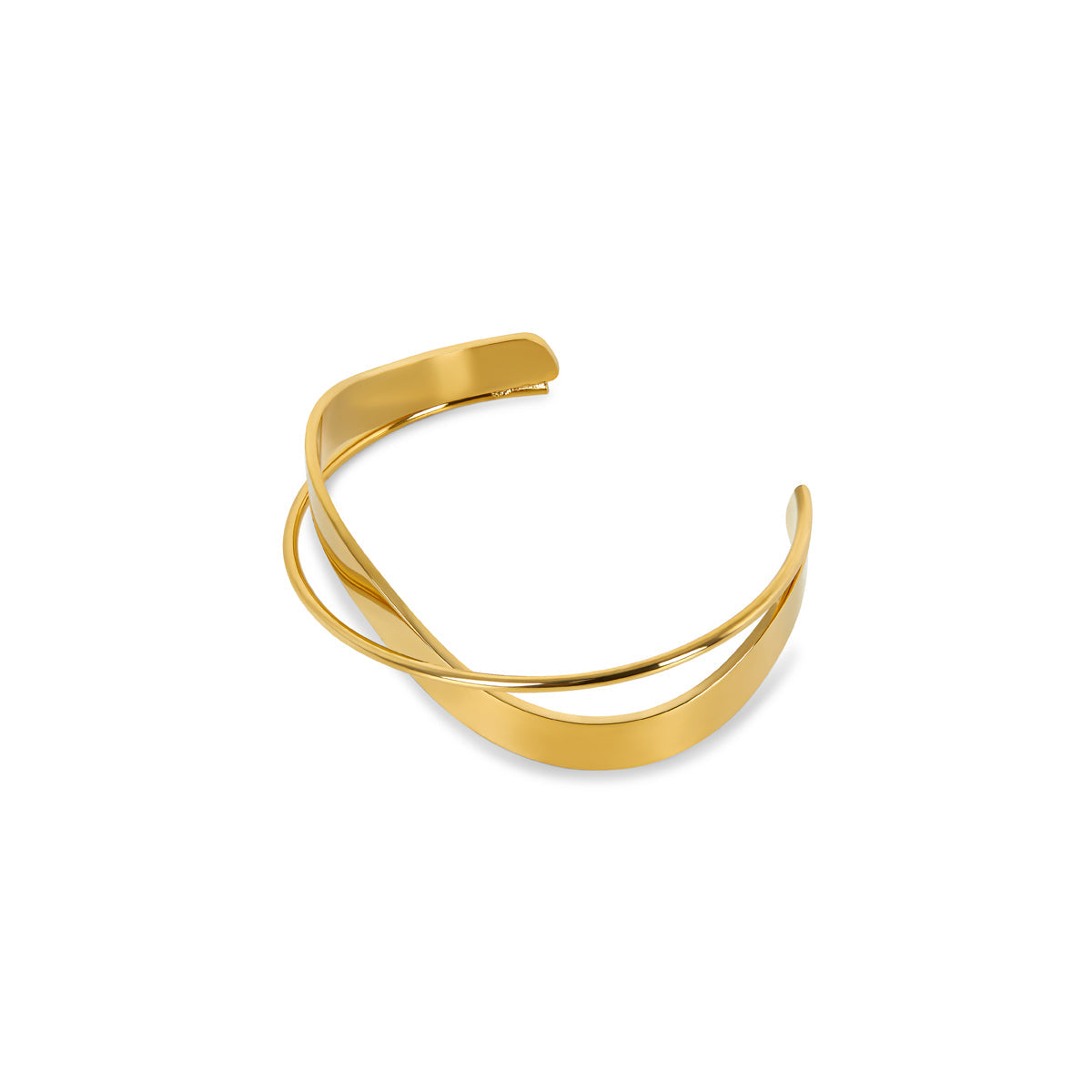 Bracelete Duplo Fio Banhado a Ouro 18k | BELLORIE