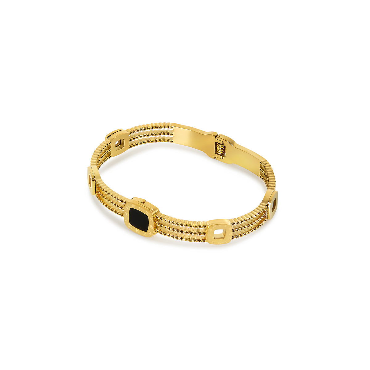 Bracelete Roman Banhado a Ouro 18k | BELLORIE