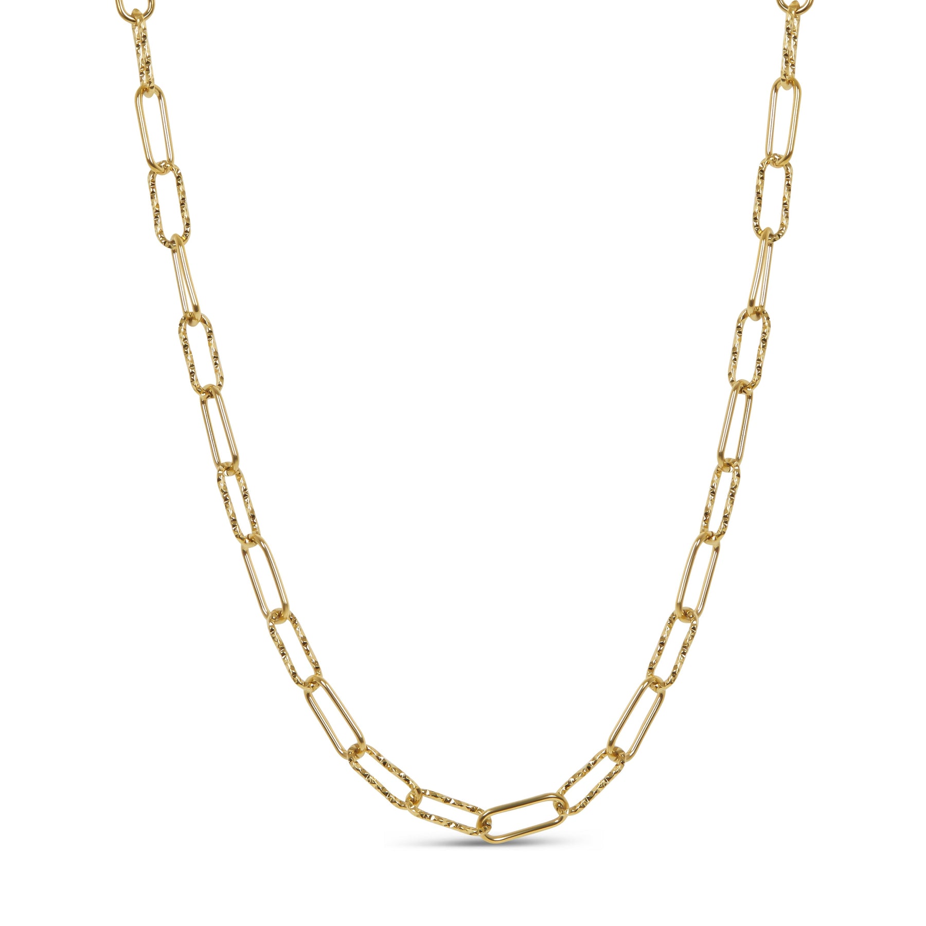 Colar de Corrente Banhado a Ouro 18K | BELLORIE