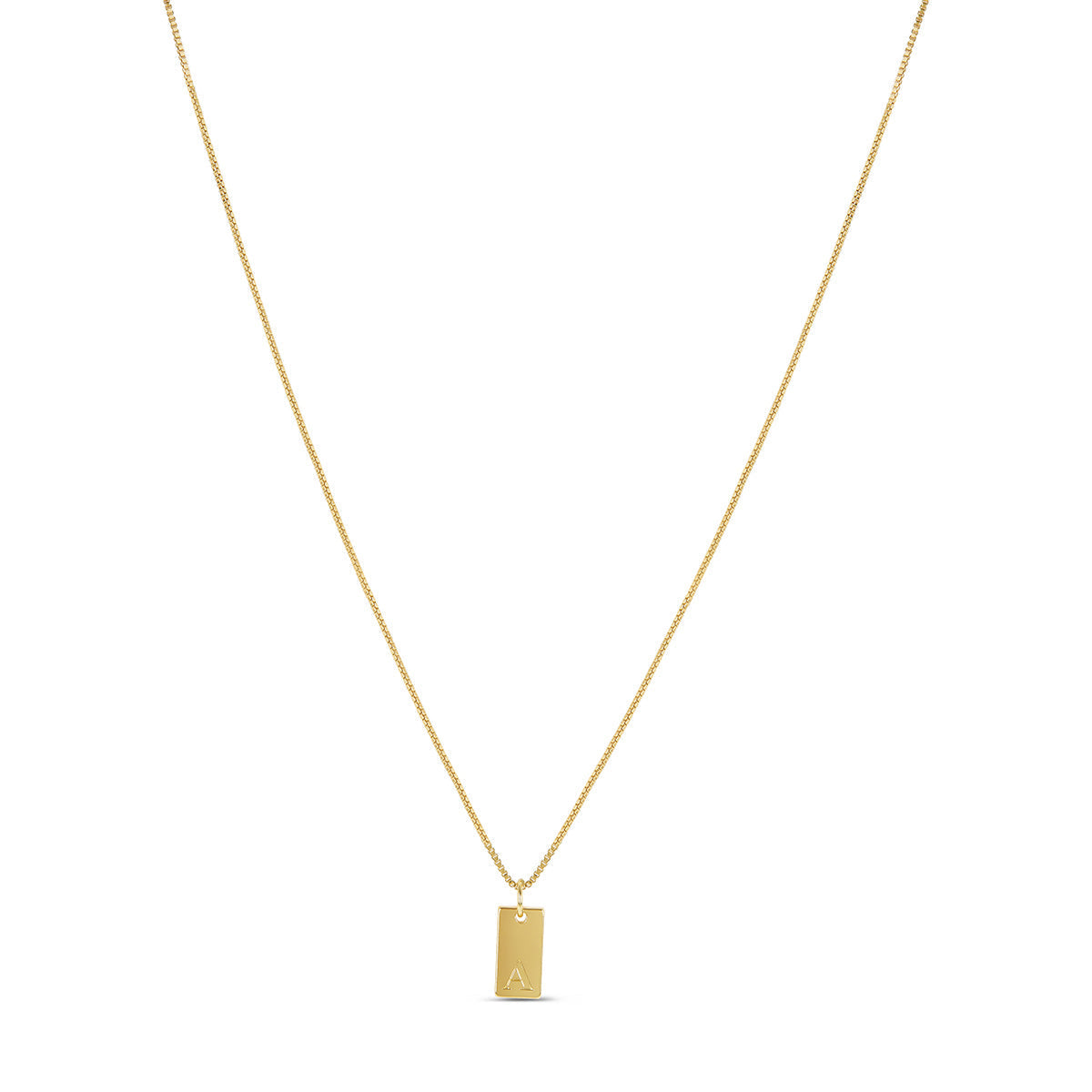 Colar de Inicial Personalizado Monarca Banhado a Ouro 18K | BELLORIE