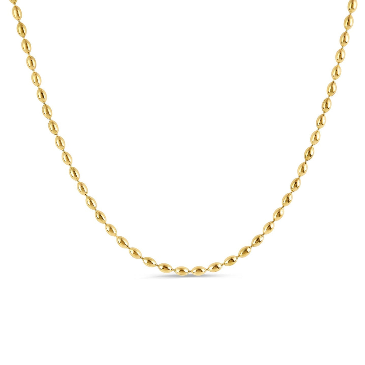 Colar Joulé com Esferas Banhado a Ouro 18K Bellorie