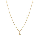 Colar de Inicial de Banhado a Ouro 18K | BELLORIE