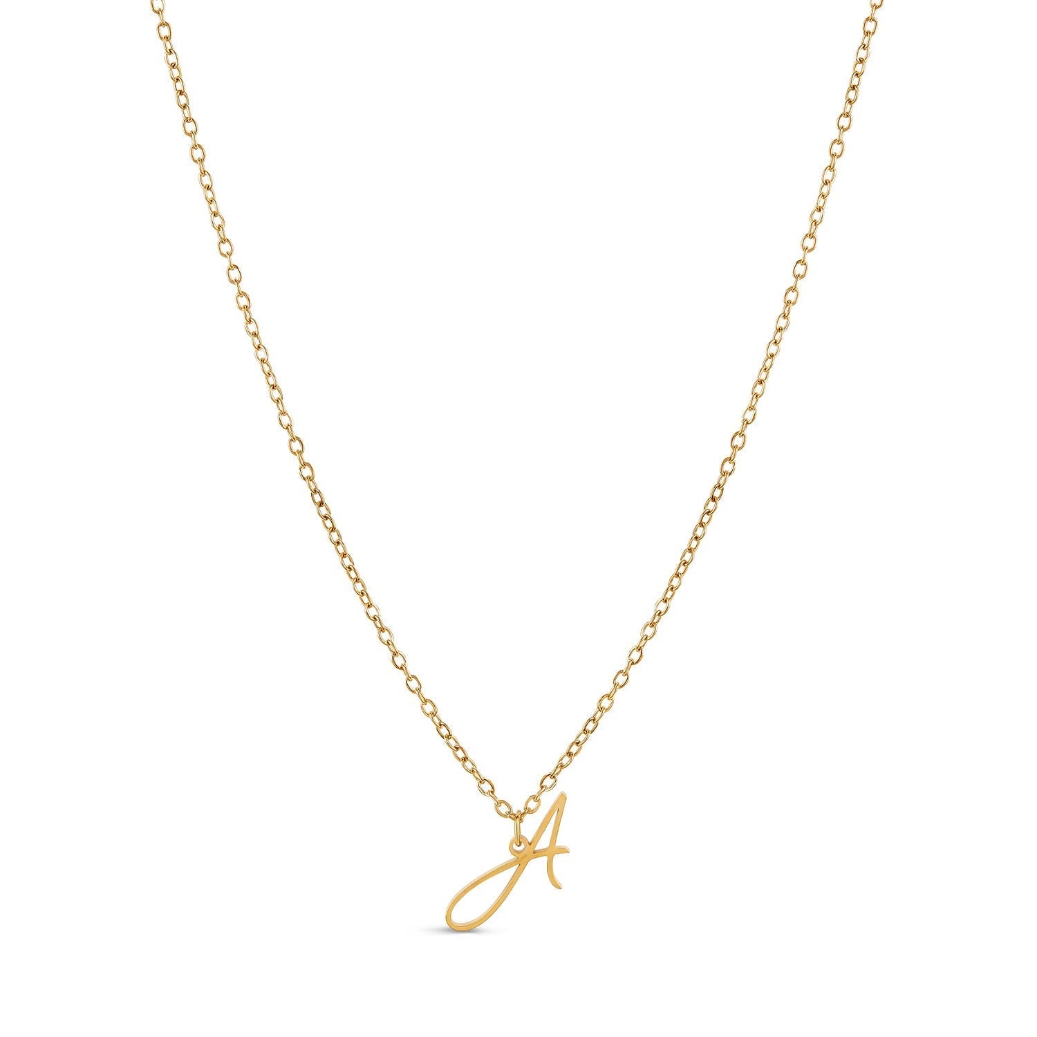 Colar de Inicial Banhado a Ouro 18K | BELLORIE