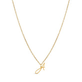 Colar de Inicial Banhado a Ouro 18K | BELLORIE