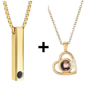 Conjunto Colar  Personalizado com Foto Eternize - Bellorie