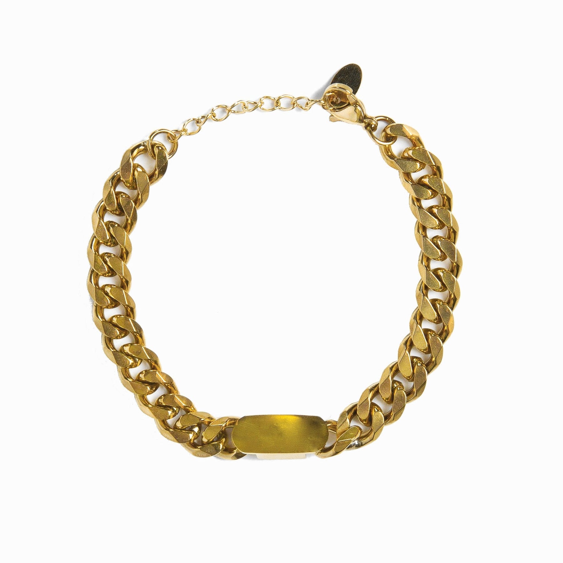 Pulseira com Medalhão Banhado a Ouro 18k | BELLORIE