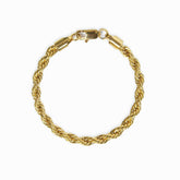 Pulseira de Corda Banhado a Ouro 18K | BELLORIE