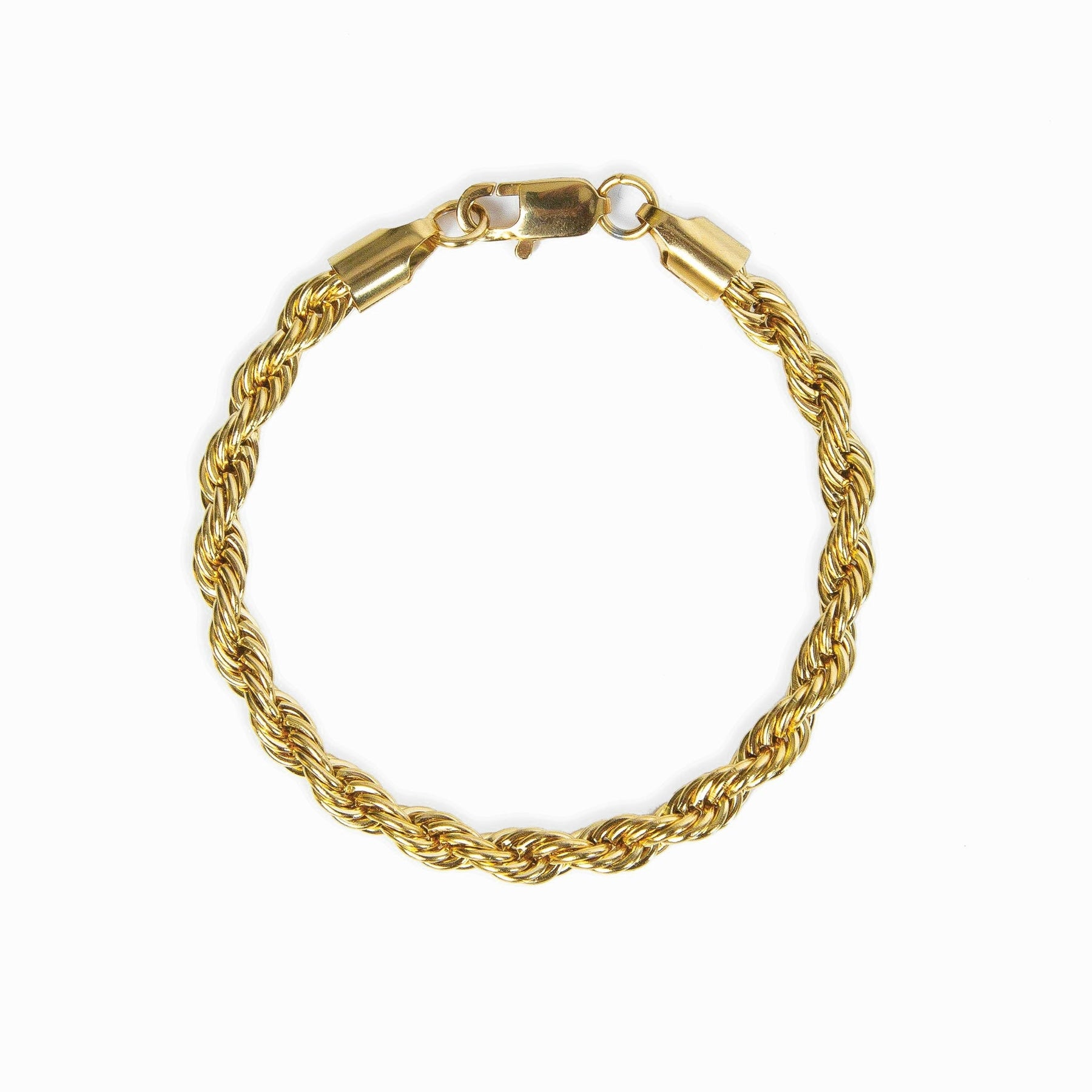 Pulseira de Corda Banhado a Ouro 18K | BELLORIE