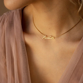 Colar Delicado Nome Personalizado | BELLORIE