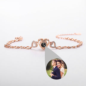 Pulseira Personalizada com Foto Love - Bellorie