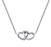 Colar Personalizado Coração Unido com Caixa Rotativa - Bellorie