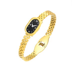 Relógio Fake Feminino Dourado Luxe | BELLORIE