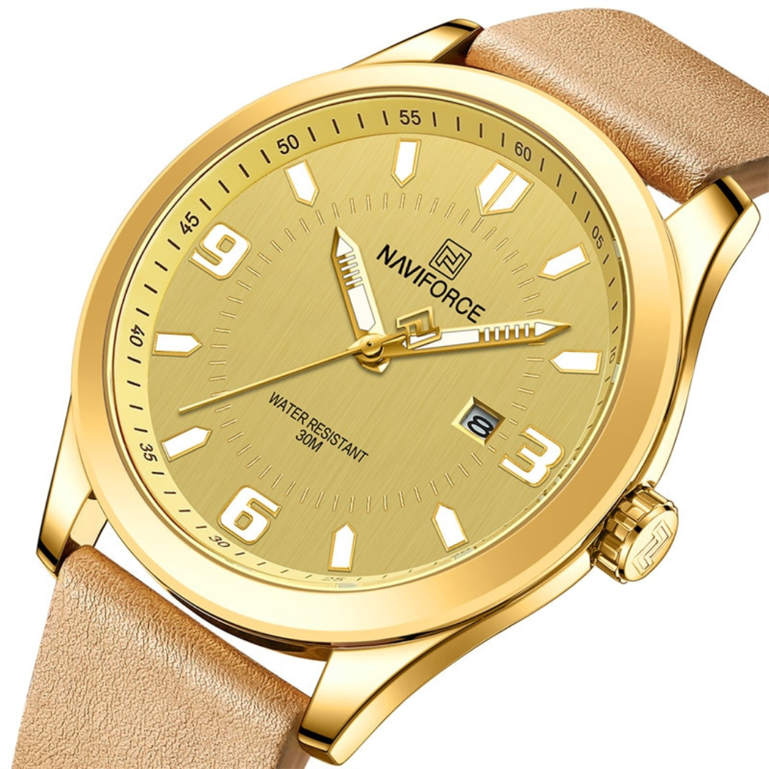 Relógio Naviforce Just Cool com Pulseira de Couro | BELLORIE