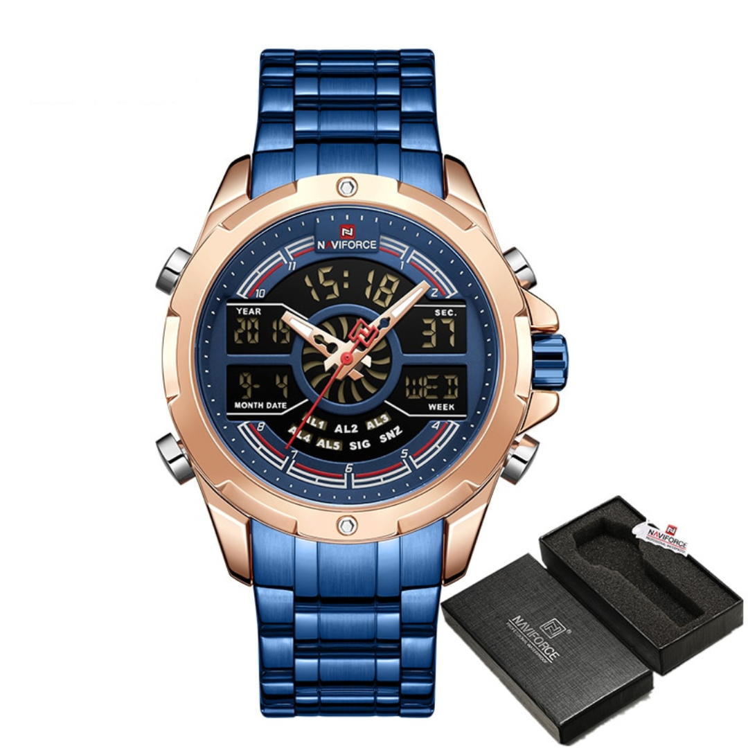 Relógio Naviforce Aeronáutica de Luxo | BELLORIE