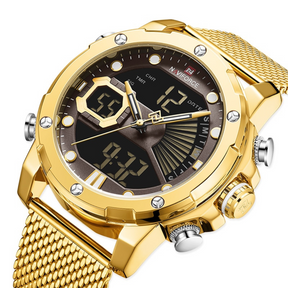 Relógio Naviforce Pulseira de Aço Flexível | BELLORIE