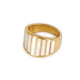 Anel Roma Banhado a Ouro 18k | BELLORIE