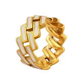 Anel Lazur Banhado a Ouro 18k | BELLORIE