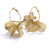Brinco Folha Banhado a Ouro 18k | BELLORIE