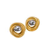 Brinco Lune Dourado e Prata Banhado a Ouro 18K | BELLORIE