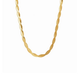 Colar Trançado 2 Camadas Banhado a Ouro 18k | BELLORIE