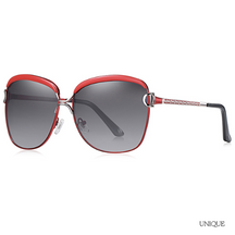 Óculo Feminino Quadrado Gradiente - Proteção Solar UV400 | BELLORIE