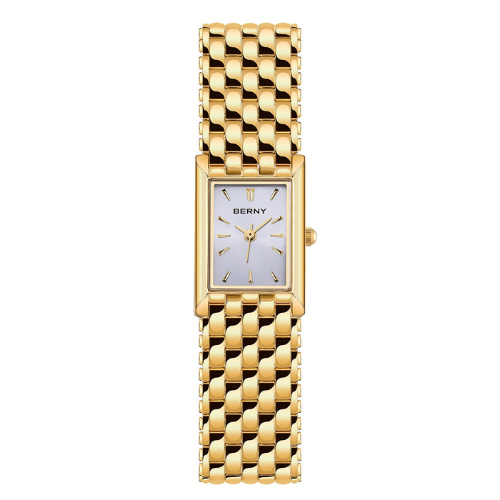 Relógio Feminino Unique Berny Banhado a Ouro 18k | BELLORIE