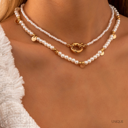 Colar com Pérolas Unique | BELLORIE