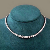Colar Cravejado com Cristais de Moissanite | BELLORIE