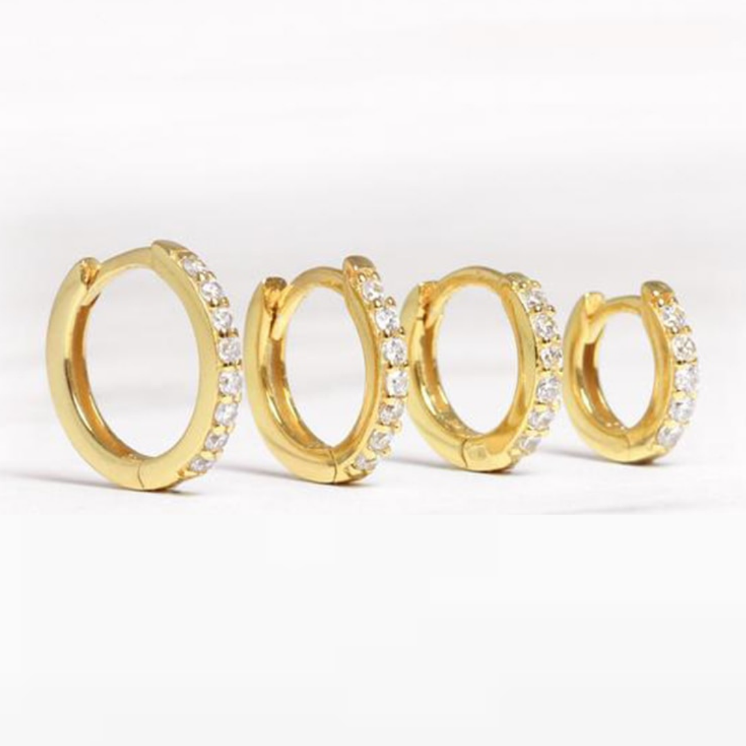 Argolinhas com Pedras de Zircônia | BELLORIE