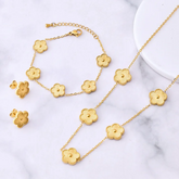 Conjunto Trevo Dourado | BELLORIE
