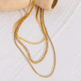 Colar Triplo Conjunto 3pçs | BELLORIE