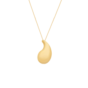 Colar em Ouro 24K Gota Curvada – Bellorie