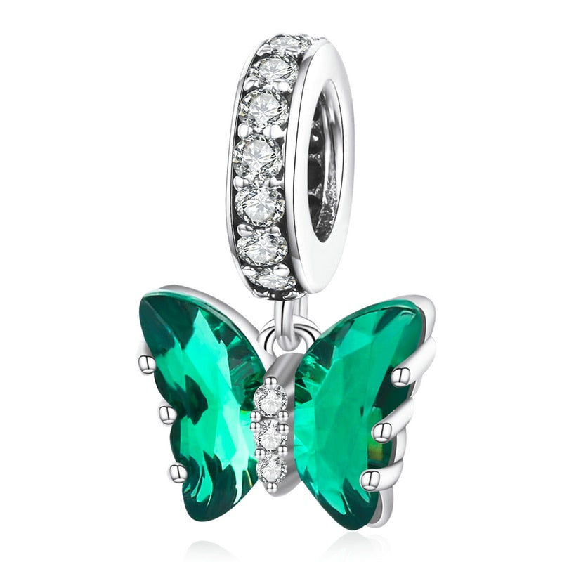 Berloques Borboletas Luxuosas - Prata 925 | BELLORIE