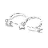 Anel Duplo Flecha com Cristal de Zircônia | BELLORIE