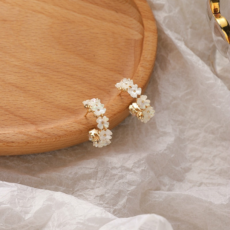 Brinco Argola Florido | BELLORIE
