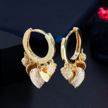 Brinco Pingente Coração | BELLORIE