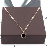 Colar com Pingente Zircônia Banhado a Ouro 18k | BELLORIE
